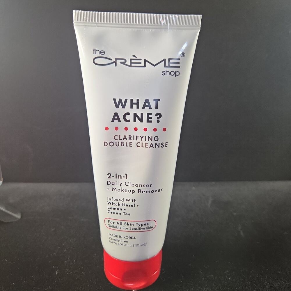 The Creme Shop What Acne? Clarifying Double Cleanse 5.07oz
